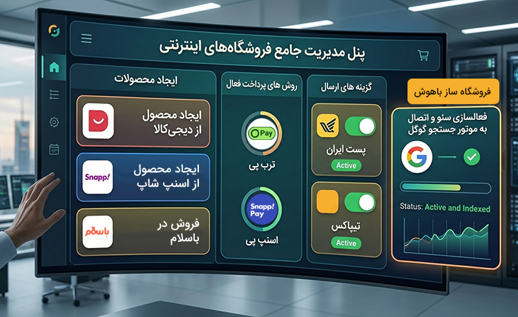 داشبورد حرفه‌ای